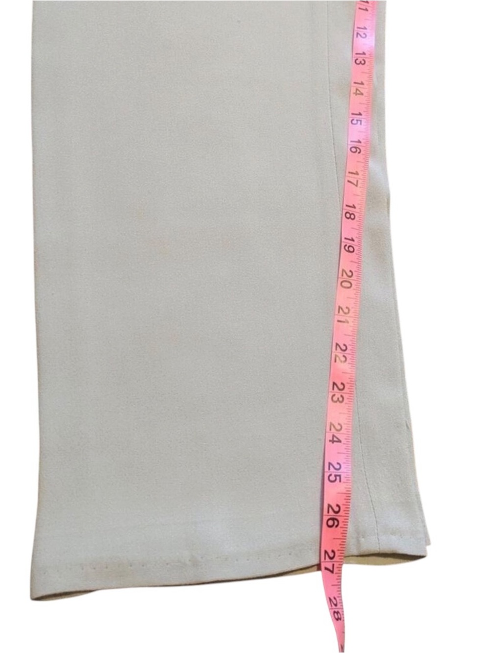 ✨💎BURBERRYS💎✨Wide-Leg Dress Pants - Beige Size 2P - Picture 9 of 11